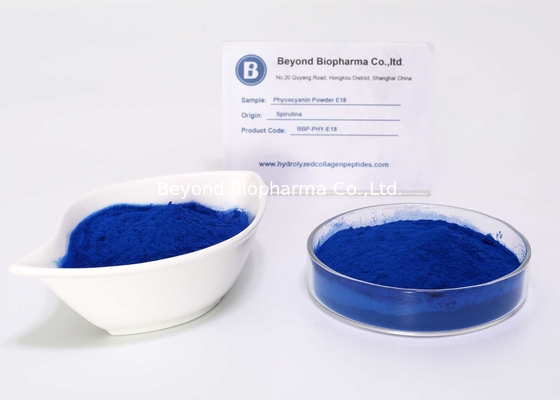 Poudre soluble dans l'eau de la فيكوسيانينe E18 pour le colorant de nourriture bleu naturel
