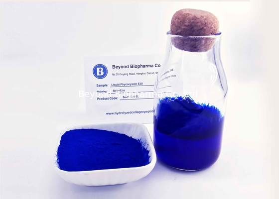 Extrait liquide bleu de Spirulina pour la فيكوسيانينe liquide E30 de colorant de nourriture