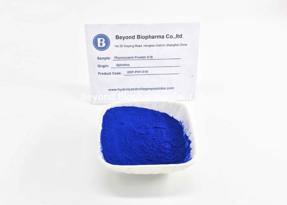 Poudre cosmétique de فيكوسيانينe de catégorie en tant qu'additif bleu de coloration pour les produits cosmétiques