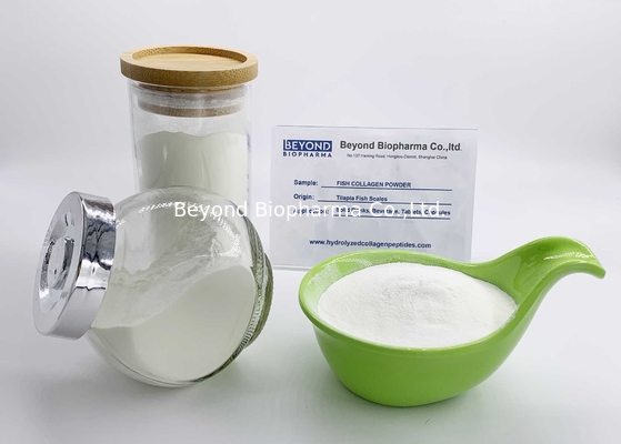 Poudre instantanée de collagène de poissons de solubilité pour des suppléments diététiques de santé de peau